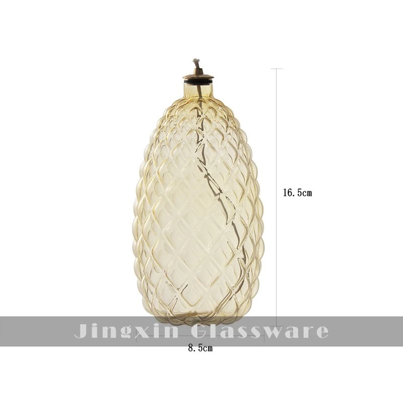 Pineapple Glass Table Oil Lamp best